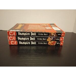 Vampire Doll Erika‎ Kari Tokyopop Manga English Partial Set Vol 1 2 3 Books Lot